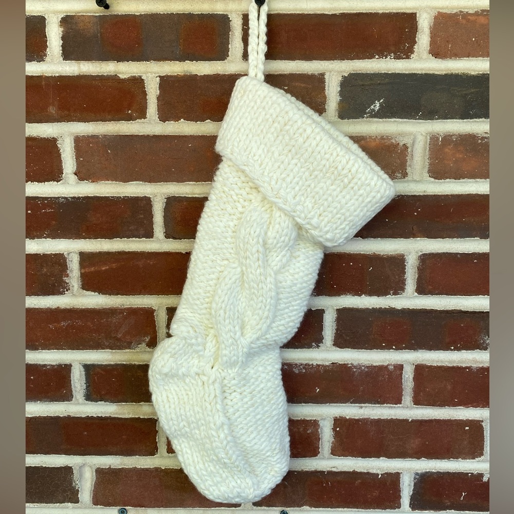 Luxe Chunky Knit Stocking